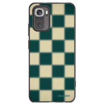 Picasee Xiaomi Redmi Note 10S Hülle - Schwarzes Silikon - Shadow Chess