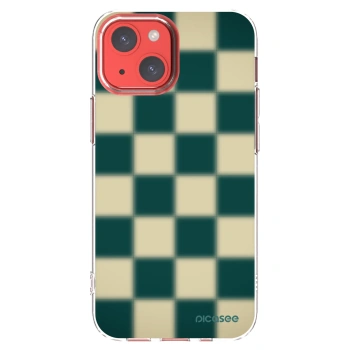 Picasee Apple iPhone 13 mini Hülle - Transparentes Silikon - Shadow Chess