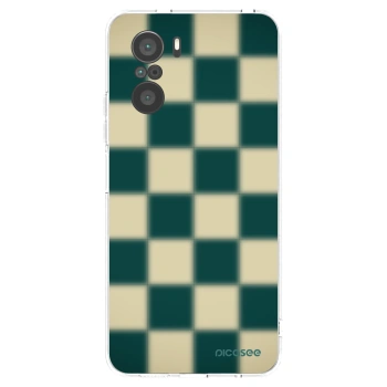 Picasee Xiaomi Poco F3 Hülle - Transparentes Silikon - Shadow Chess