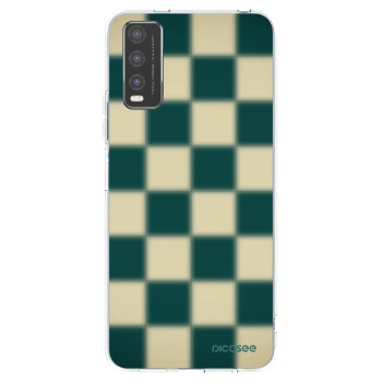 Picasee Vivo Y20s Hülle - Transparentes Silikon - Shadow Chess