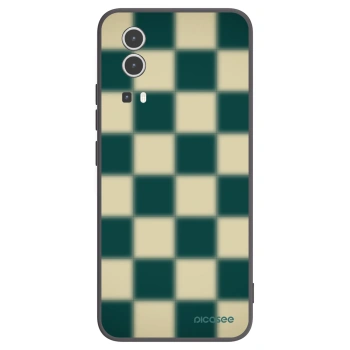 Picasee Vivo Y72 5G Hülle - Schwarzes Silikon - Shadow Chess