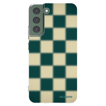 Picasee Samsung Galaxy S22+ 5G Hülle - Transparentes Silikon - Shadow Chess