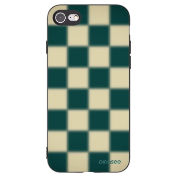 Picasee Apple iPhone SE 2022 Hülle - Schwarzes Silikon - Shadow Chess