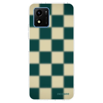 Picasee Vivo Y01 Hülle - Transparentes Silikon - Shadow Chess