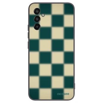 Picasee Samsung Galaxy M13 M135F Hülle - Schwarzes Silikon - Shadow Chess