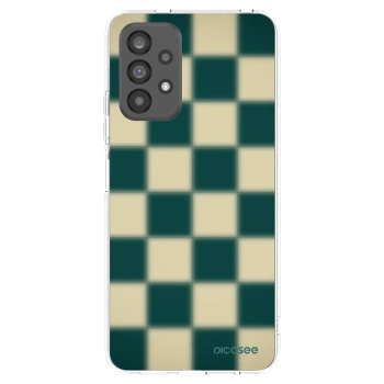 Picasee Samsung Galaxy A73 5G Hülle - Transparentes Silikon - Shadow Chess