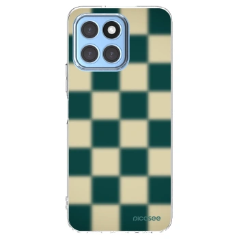 Picasee Honor X8 5G Hülle - Transparentes Silikon - Shadow Chess
