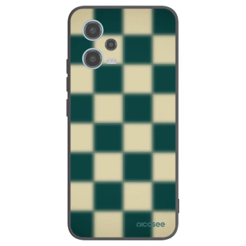Picasee Xiaomi Redmi Note 12 5G Hülle - Schwarzes Silikon - Shadow Chess