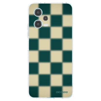 Picasee Xiaomi Redmi Note 12 5G Hülle - Transparentes Silikon - Shadow Chess