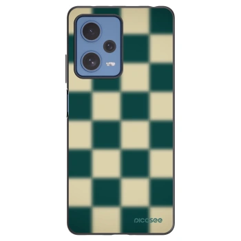 Picasee Xiaomi Redmi Note 12 Pro 5G Hülle - Schwarzes Silikon - Shadow Chess