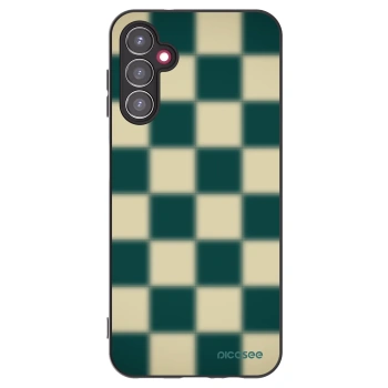 Picasee Samsung Galaxy A14 5G A146P Hülle - Schwarzes Silikon - Shadow Chess