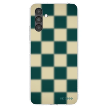 Picasee Samsung Galaxy A04s A047F Hülle - Transparentes Silikon - Shadow Chess