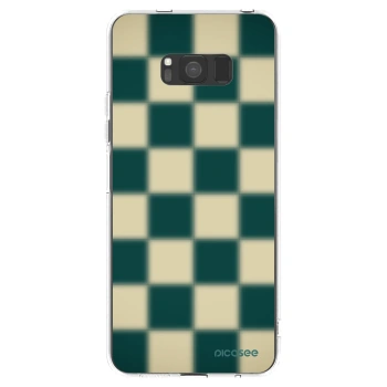 Picasee Samsung Galaxy S8 G950F Hülle - Transparentes Silikon - Shadow Chess