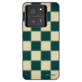 Picasee Xiaomi 13T Hülle - Schwarzes Silikon - Shadow Chess