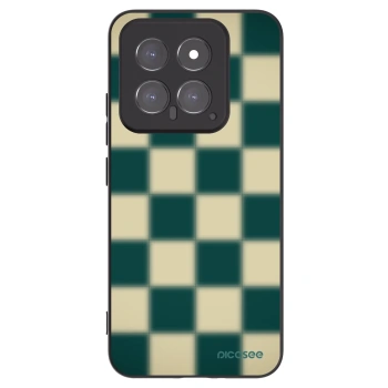 Picasee Xiaomi 14 Hülle - Schwarzes Silikon - Shadow Chess