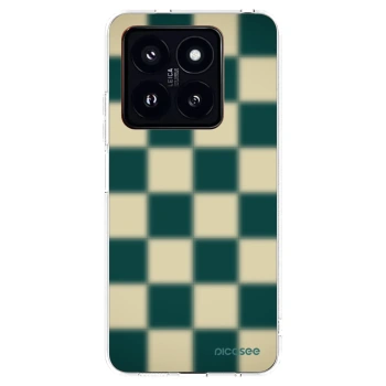 Picasee Xiaomi 14 Pro Hülle - Transparentes Silikon - Shadow Chess
