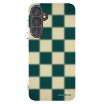 Picasee Samsung Galaxy S23 FE S711B Hülle - Transparentes Silikon - Shadow Chess