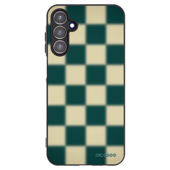 Picasee Samsung Galaxy A15 A155F 4G Hülle - Schwarzes Silikon - Shadow Chess