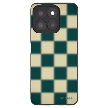 Picasee Honor X8b Hülle - Schwarzes Silikon - Shadow Chess