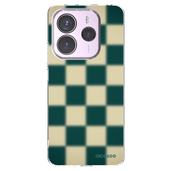 Picasee Xiaomi Redmi Note 14 5G Hülle - Transparentes Silikon - Shadow Chess