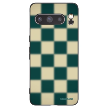 Picasee Google Pixel 8 Pro Hülle - Schwarzes Silikon - Shadow Chess