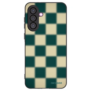 Picasee Samsung Galaxy A56 5G A566B Hülle - Schwarzes Silikon - Shadow Chess