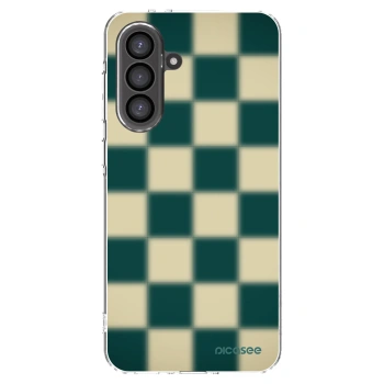 Picasee Samsung Galaxy A56 5G A566B Hülle - Transparentes Silikon - Shadow Chess