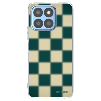 Picasee Honor X8c Hülle - Transparentes Silikon - Shadow Chess