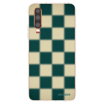 Picasee Huawei P30 Hülle - Transparentes Silikon - Shadow Chess