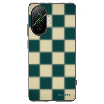 Picasee Xiaomi Poco F7 Pro 5G Hülle - Schwarzes Silikon - Shadow Chess