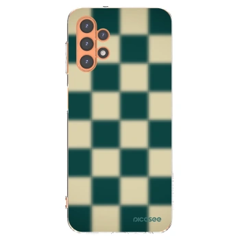 Picasee Samsung Galaxy A13 5G Hülle - Transparentes Silikon - Shadow Chess