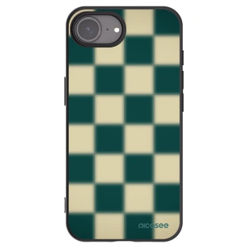 Picasee Apple iPhone 17e Hülle - Schwarzes Silikon - Shadow Chess