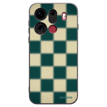 Picasee OPPO Find X9 Pro Hülle - Schwarzes Silikon - Shadow Chess