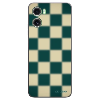 Picasee Motorola Moto G06 Hülle - Schwarzes Silikon - Shadow Chess