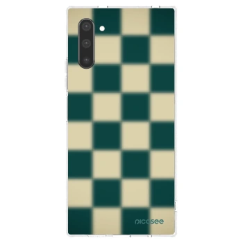 Picasee Samsung Galaxy Note 10 N970F Hülle - Transparentes Silikon - Shadow Chess