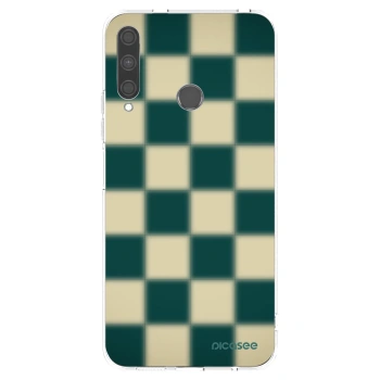Picasee Huawei P40 Lite E Hülle - Transparentes Silikon - Shadow Chess