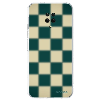 Picasee Xiaomi Redmi Note 9 Pro Hülle - Transparentes Silikon - Shadow Chess