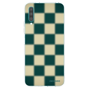 Picasee Samsung Galaxy A30s A307F Hülle - Transparentes Silikon - Shadow Chess