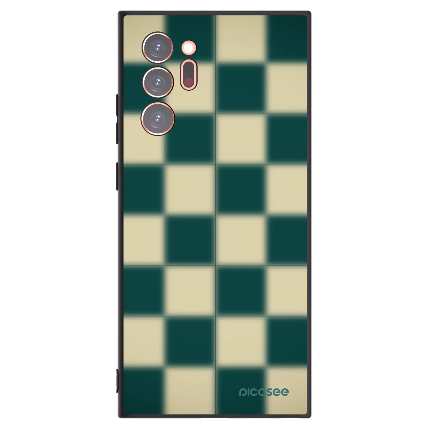 Picasee Samsung Galaxy Note 20 Ultra Hülle - Schwarzes Silikon - Shadow Chess