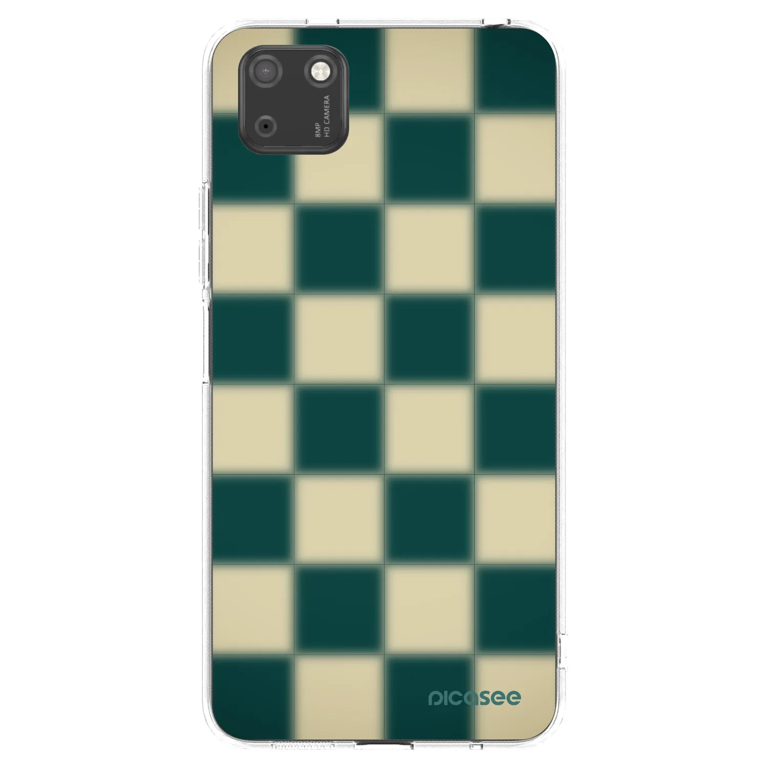 Picasee Huawei Y5P Hülle - Transparentes Silikon - Shadow Chess