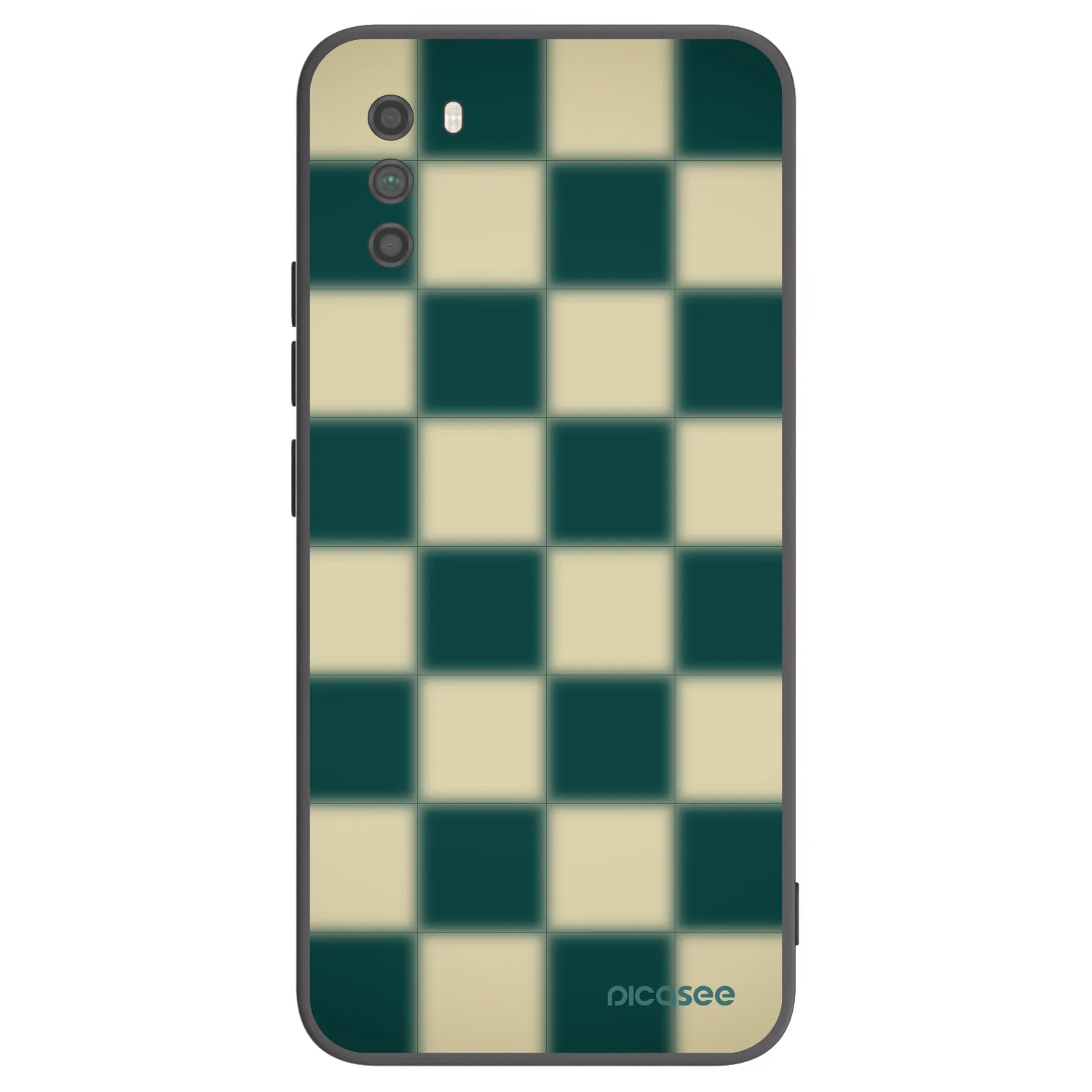 Picasee Xiaomi Poco M3 Hülle - Schwarzes Silikon - Shadow Chess