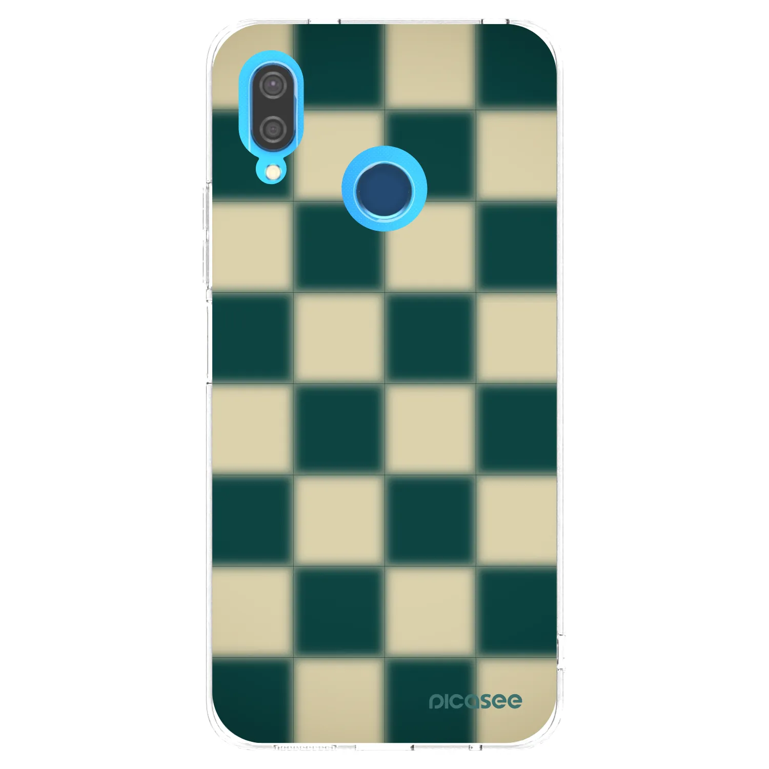Picasee Huawei P20 Lite Hülle - Transparentes Silikon - Shadow Chess