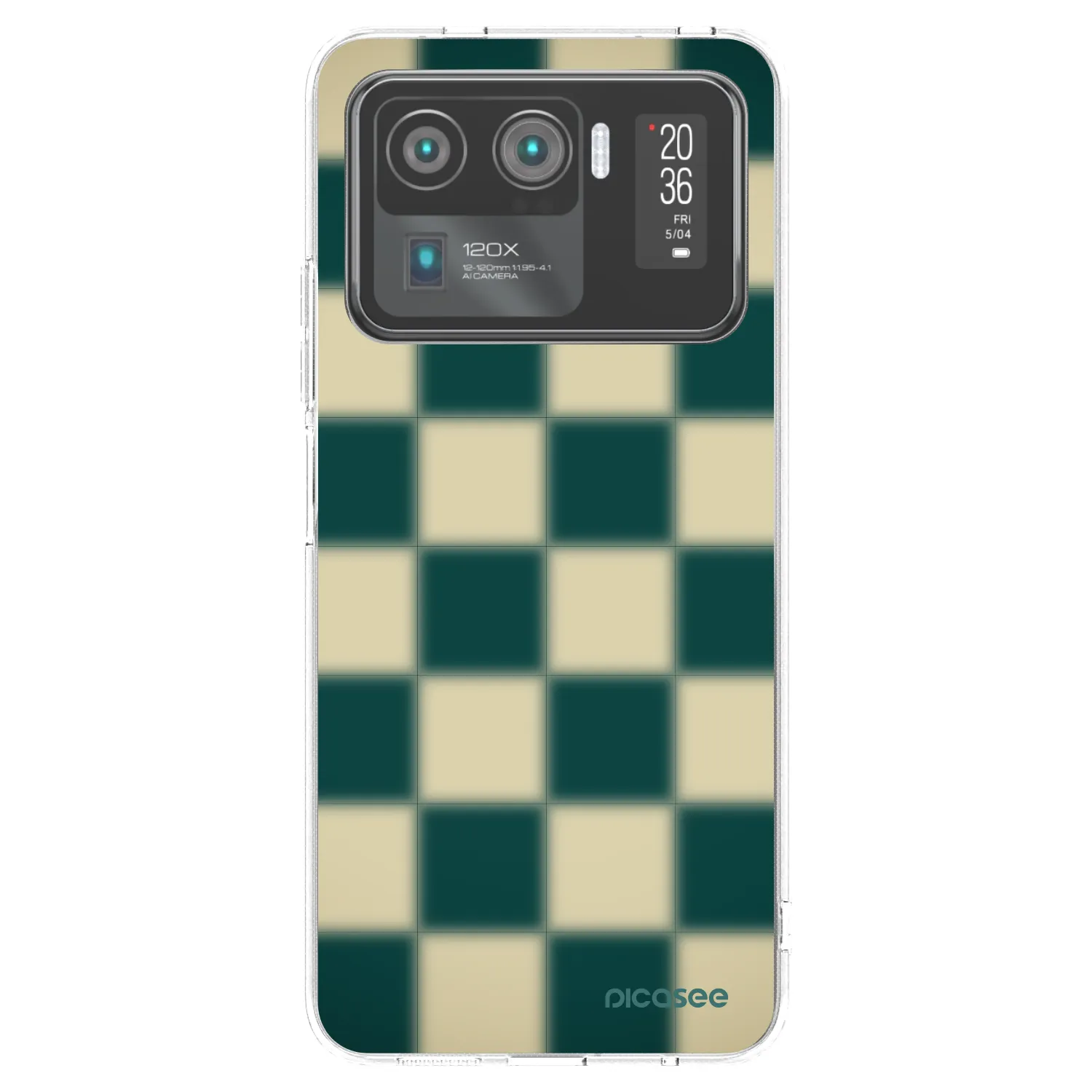Picasee Xiaomi Mi 11 Ultra Hülle - Transparentes Silikon - Shadow Chess