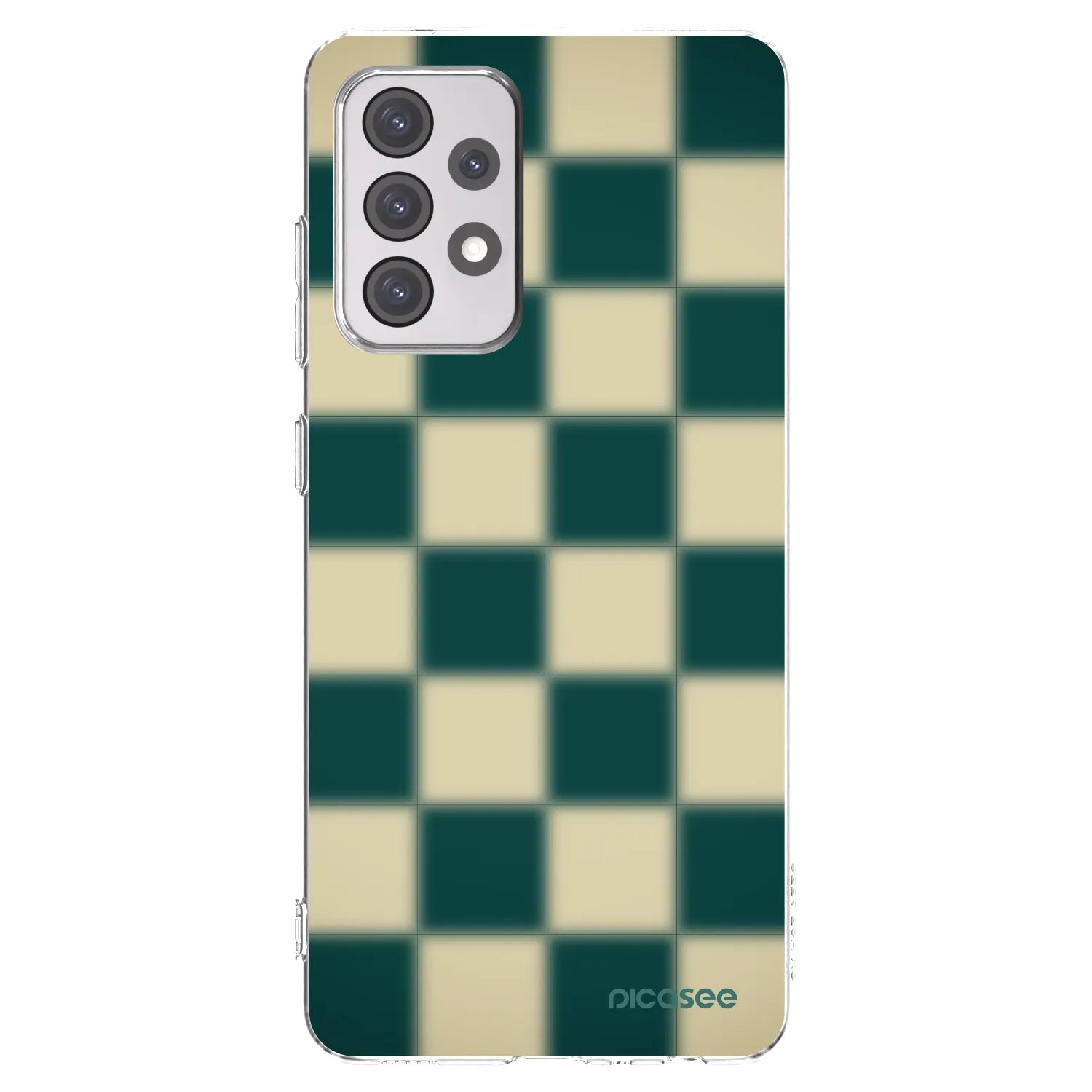 Picasee Samsung Galaxy A52s 5G A528B Hülle - Transparentes Silikon - Shadow Chess