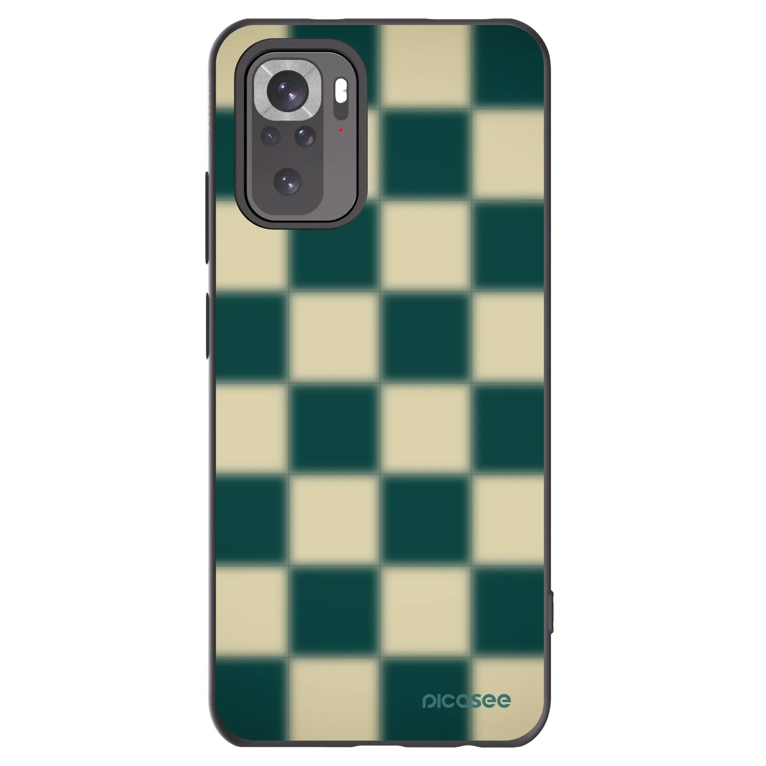 Picasee Xiaomi Redmi Note 11S 4G Hülle - Schwarzes Silikon - Shadow Chess