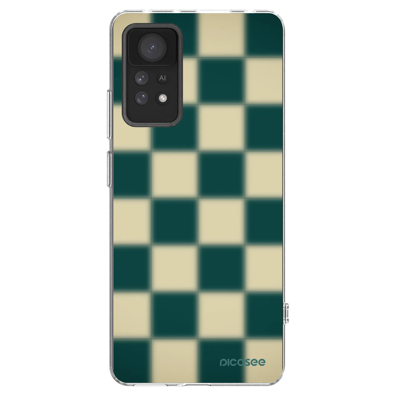 Picasee Xiaomi Redmi Note 11 Pro Hülle - Transparentes Silikon - Shadow Chess
