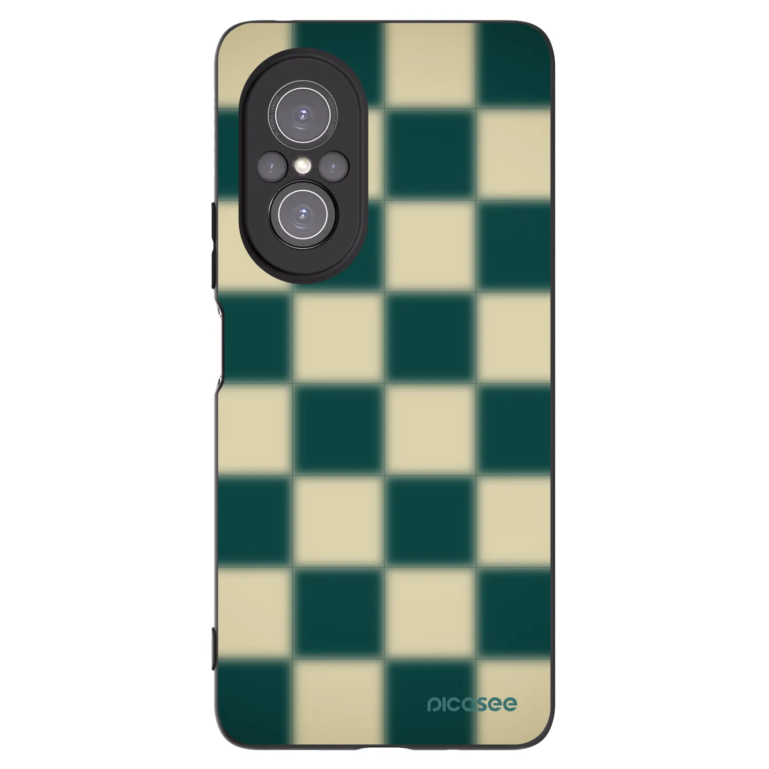 Picasee Huawei Nova 9 SE Hülle - Schwarzes Silikon - Shadow Chess