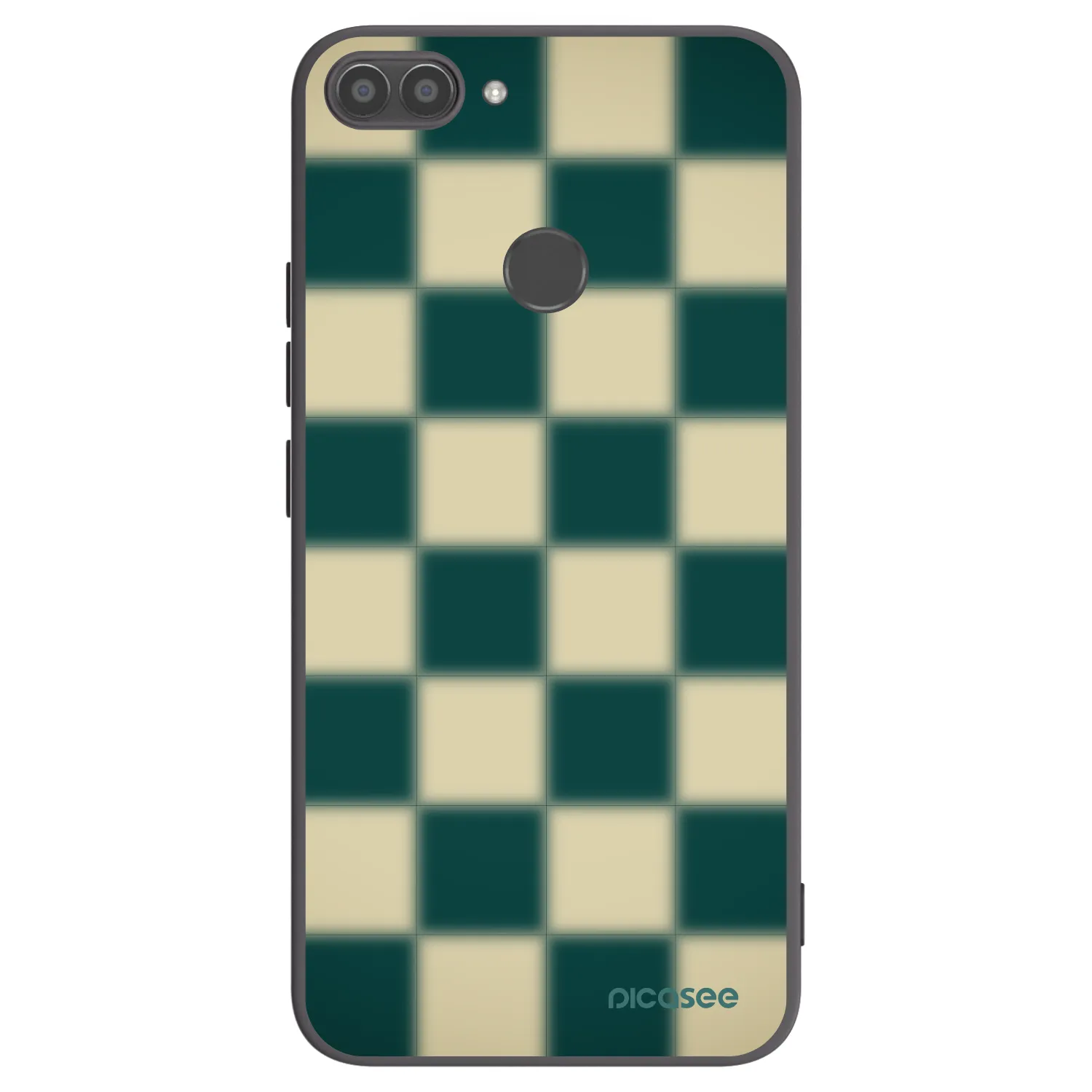 Picasee Huawei P Smart Hülle - Schwarzes Silikon - Shadow Chess