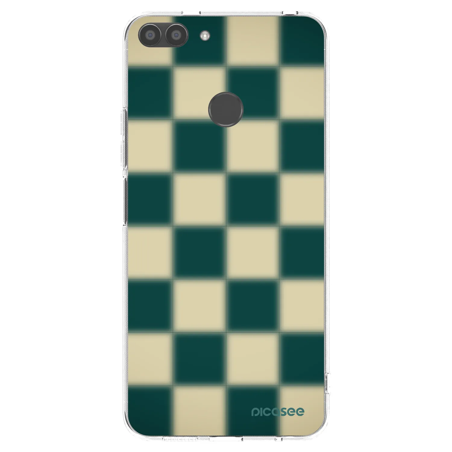 Picasee Huawei P Smart Hülle - Transparentes Silikon - Shadow Chess