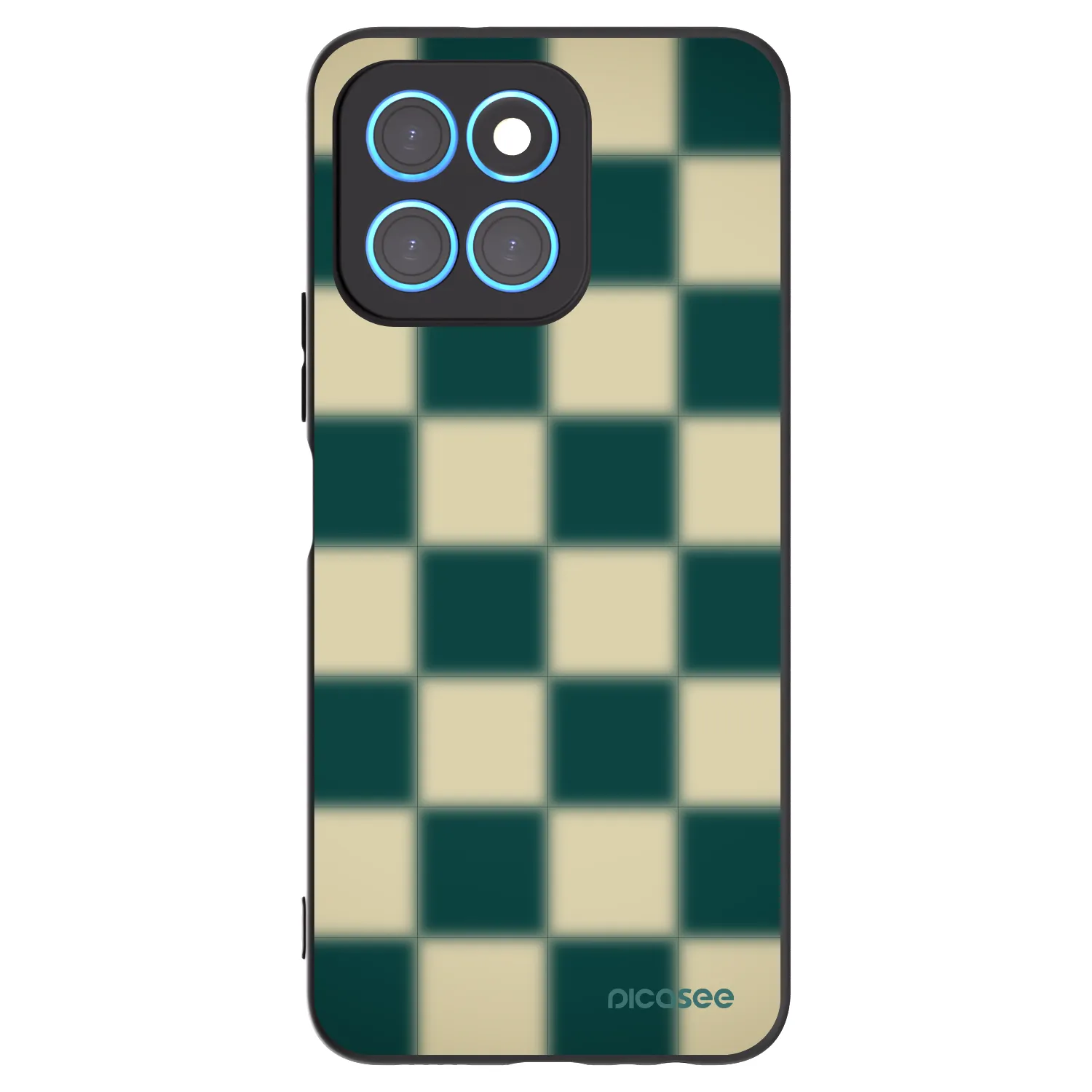 Picasee Honor X6 Hülle - Schwarzes Silikon - Shadow Chess